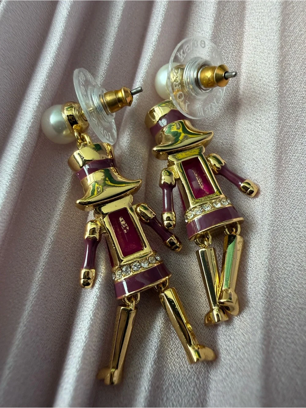 Kate Spade Oh What Fun Nutcracker Earrings